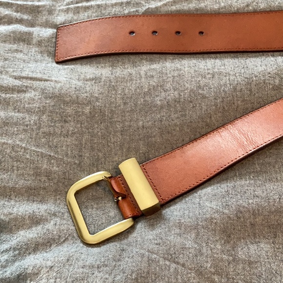 Genuine leather and elastic belt - Picture 3 of 4
